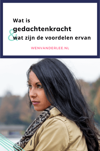 Blog Wen van der Lee Gebruik maken van de voordelen van gedachtenkracht