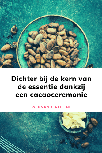 Blog Wen van der Lee Dichter bij de kern van de essentie dankzij een cacaoceremonie