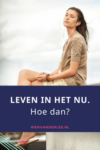 Blog Wen van der Lee Leven in het nu met oog op de toekomst. Hoe dan?