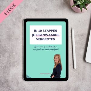 E-book In 10 stappen je eigenwaarde vergroten Wen van der Lee